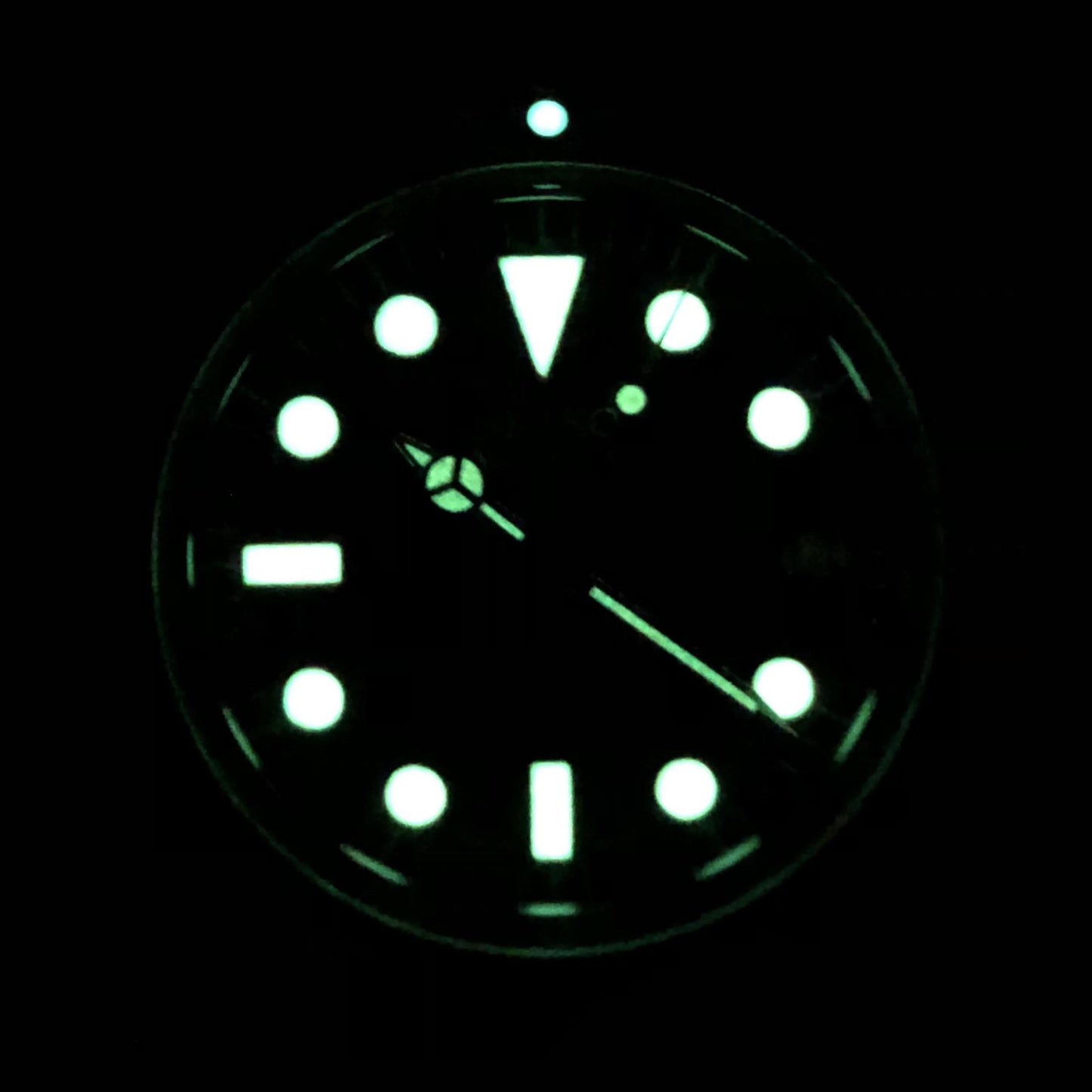 Seiko Submariner vintage 5513 automatic hommage diver Military date