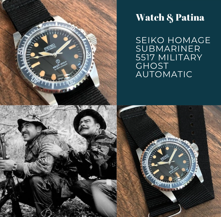 Milsub 5517 (Military Submariner) Homage Mod Watch
