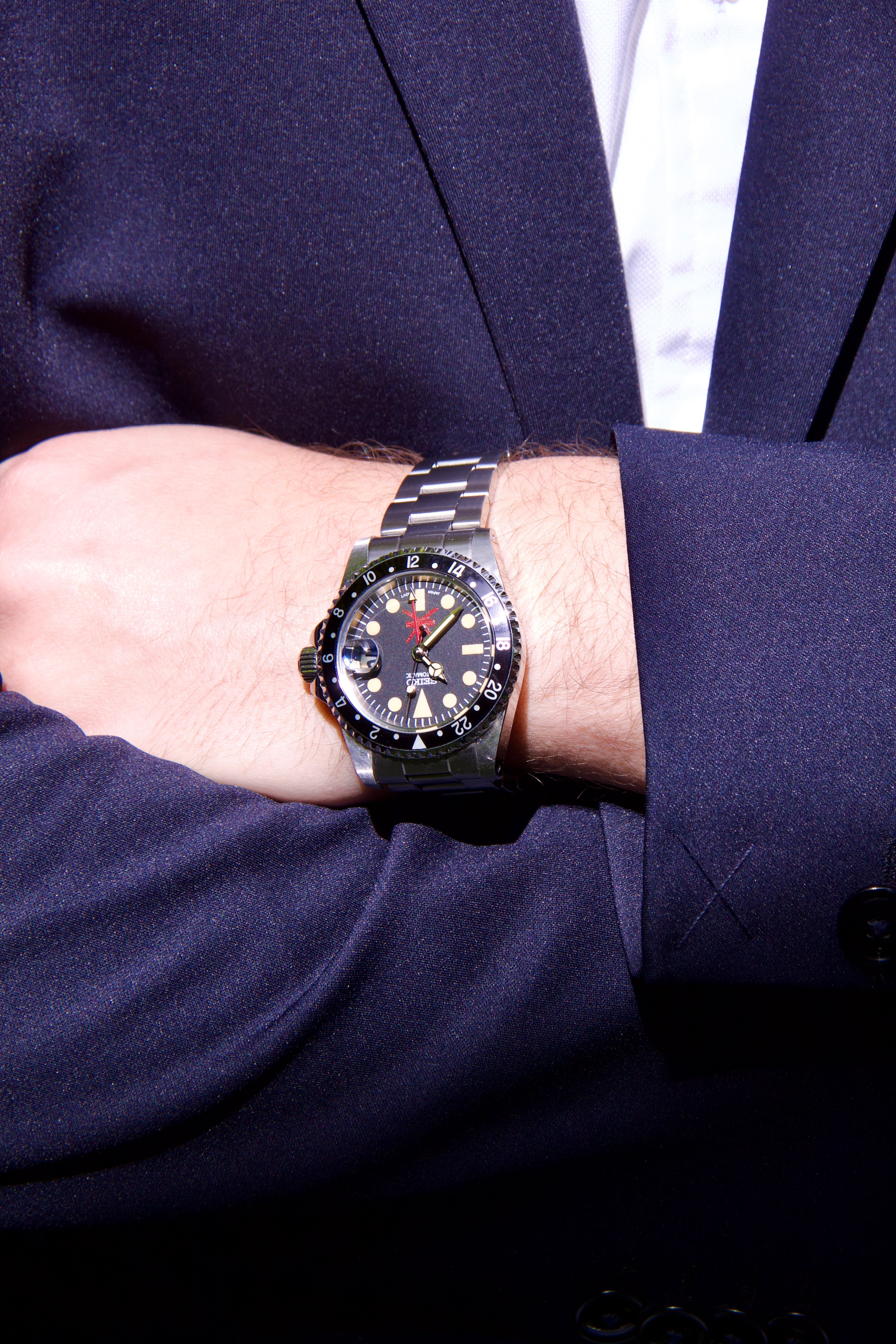 Seiko GMT Master Oman Dial custom Automatic vintage patina Limited Edition
