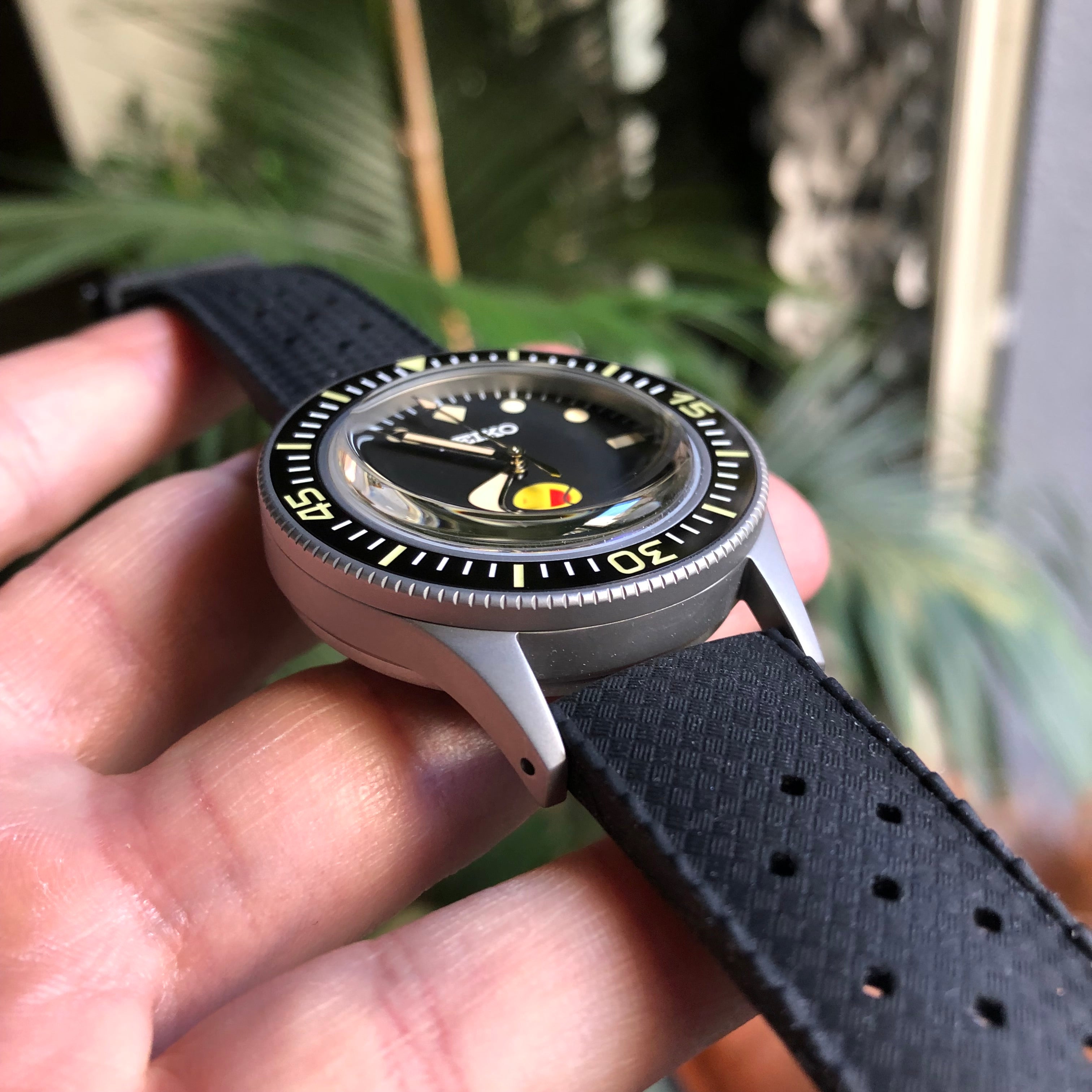 Seiko fifty radiation homage automatic diver watch