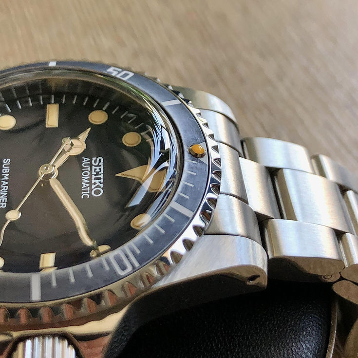 Submariner vintage 5513 hommage automatic diver