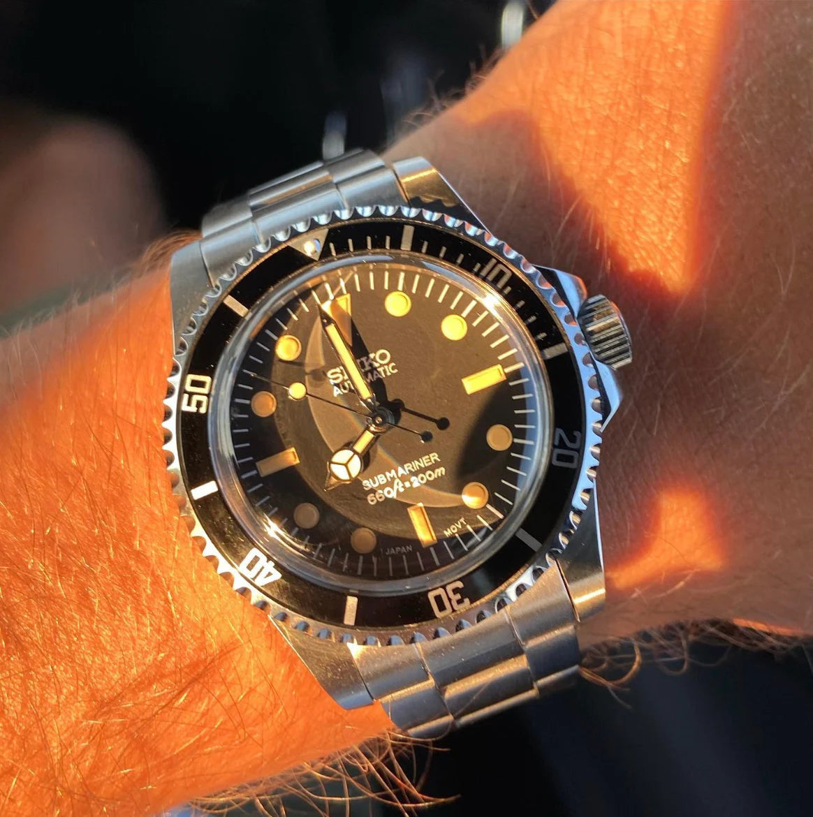 Submariner 5513 automatic Hommage Black bezel