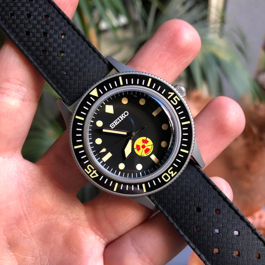 Seiko fifty radiation homage automatic diver watch