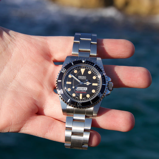 Seiko Vintage Submariner 5513 COMEX dial Automatic Diver Watch