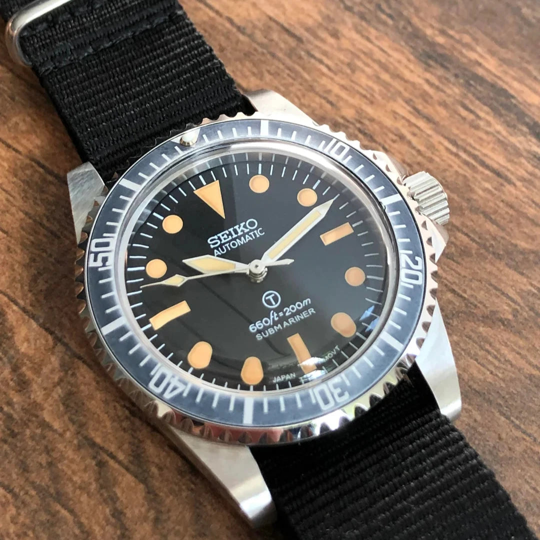 Milsub  5517 (Military Submariner)  Homage Mod Watch