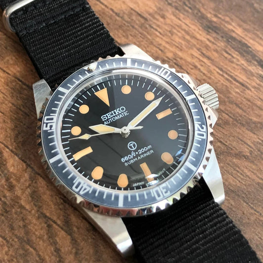 Milsub  5517 (Military Submariner)  Homage Mod Watch